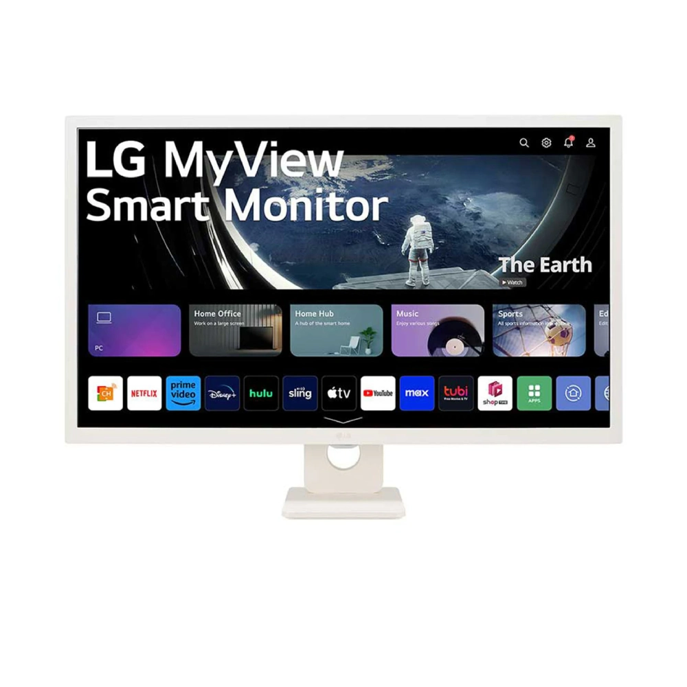 LG LED Monitor 32" Smart FHD IPS with Speaker (32SR50F) view 3